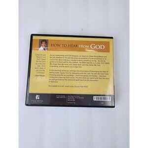 Joyce Meyer How to Hear from God 4 CD set  Christian inspirational teaching